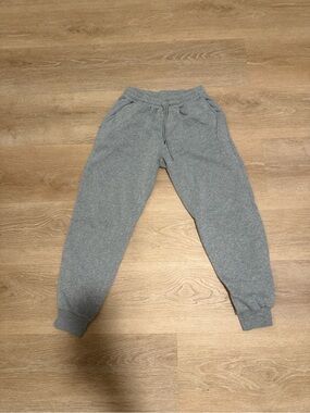 SHEIN Kids Gray Drawstring Jogger Sweatpants